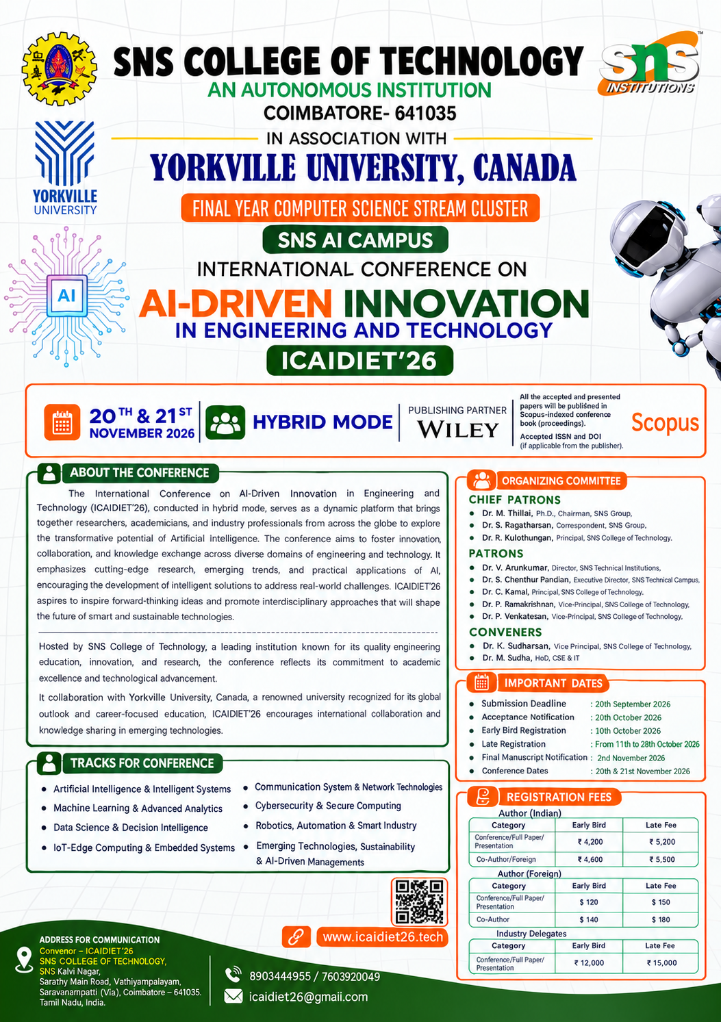 AI-Driven Innovation in Engineering and Technology poster